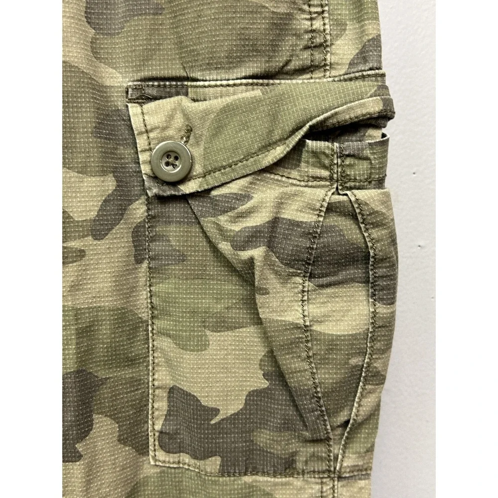 Garage Cargo Pants Womens 3 Green Camo Ripstop Jogger Utility 100044083